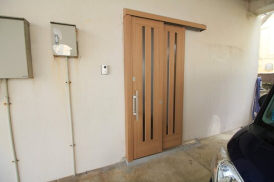 After　玄関のリノベーション