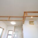 事務所を住居にリノベーション　天井