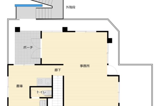 After 住居を事務所にリフォーム